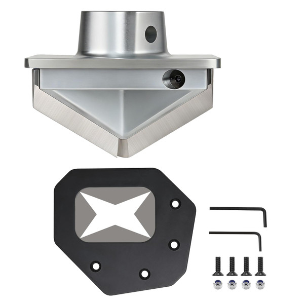 Gutter Punch & Die Kit for 3" × 4" Downspout | X Style Opening Punch Tool