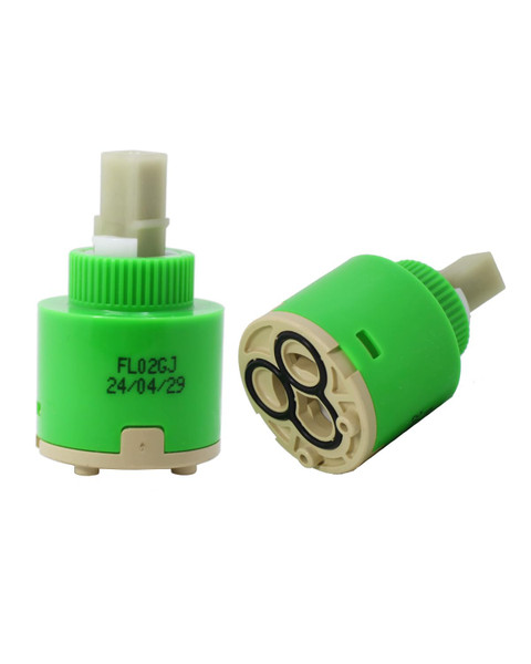 Replacement Belanger FC9M6 Hain Yo FL02GJ 35mm Single Lever Faucet Cartridge, (1 Pack) OEM Faucet Cartridges, Bathroom Ceramic Cartridges, Fits 35mm Faucets, 1 3/8"