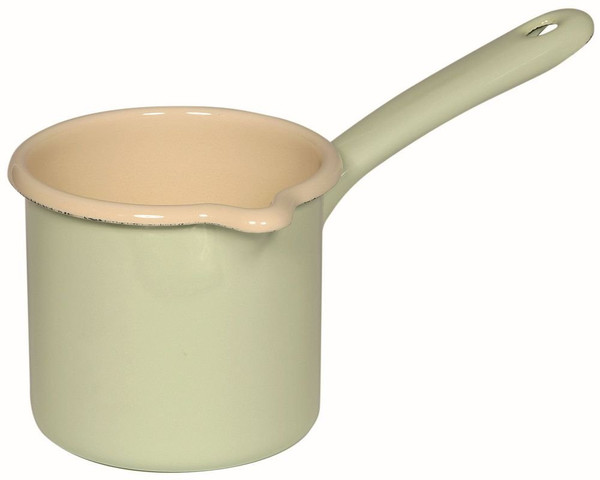 Riess Saucepan with Handle Classic-Household Articles Colour/Pastel Milk Pan, Diameter-10 Cm Nile Green