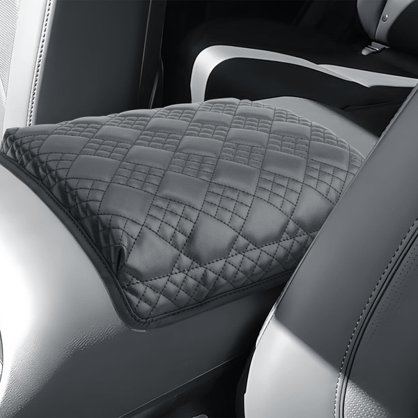BIBIBO for 2026 Hyundai Palisade Center Console Cover 2026 Hyundai Palisade (SE,SEL,SEL Convenience, SEL Premium, XRT Pro, Limited) Arm Rest Cover-(Not Fit the Armrest Splits in the Middle to Open)