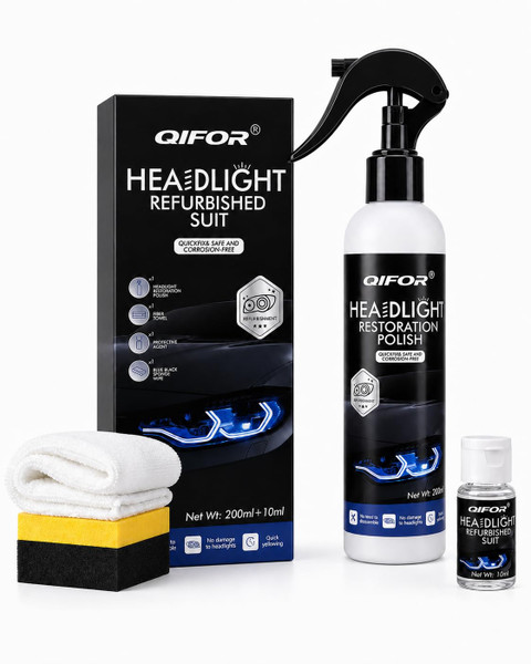 Car Headlight Restoration Polish Kits Restore and Protect Headlight Cleaner
