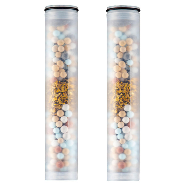 Westbrass HHF Replacement Filter Cartridge for Shower Bracket or Handheld Shower, 2-Pack