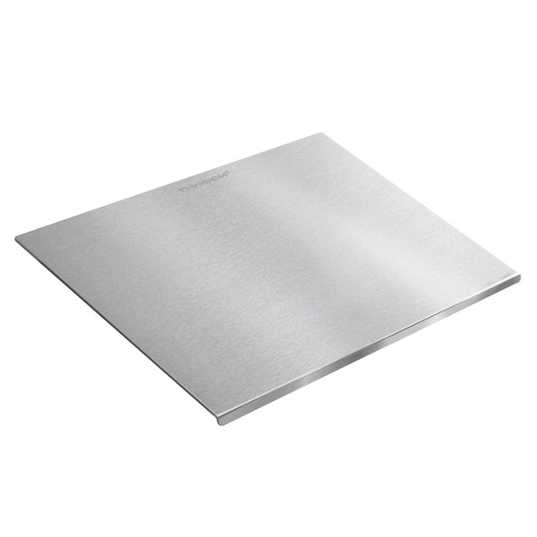 Pure Titanium Countertop Work Cutting Board with Raised Edge 23inch