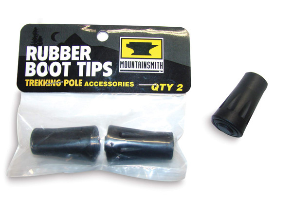 Mountainsmith Trekking Pole Rubber Boot Tips - One Color - 2-Pack