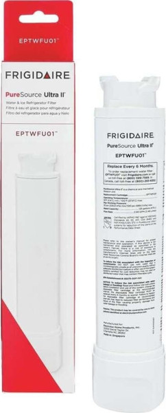 Frigidaire EPTWFU01 Refrigerator Water Filter Replacement, White, 1 Count