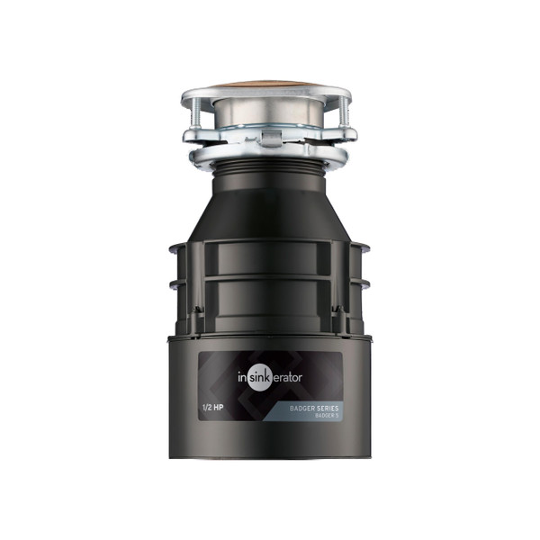 InSinkErator Badger 5 Garbage Disposal, Badger Series 1/2 HP Continuous Feed Food Waste Disposer