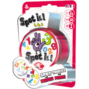 Spot It! 1,2,3 card game
