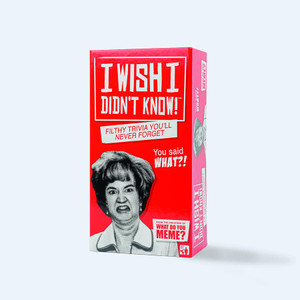 I Wish I Didn't Know party game