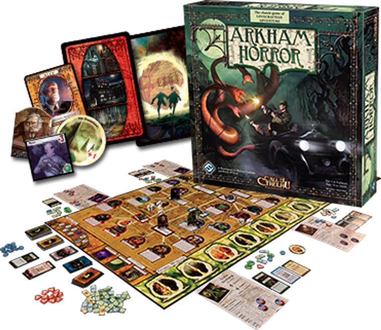 Arkham Horror strategy board game