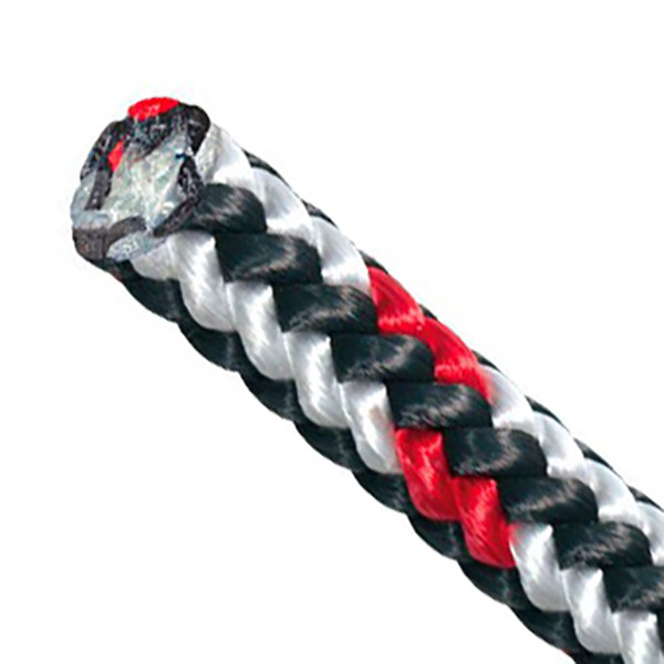 1/2" Red & Black Rope