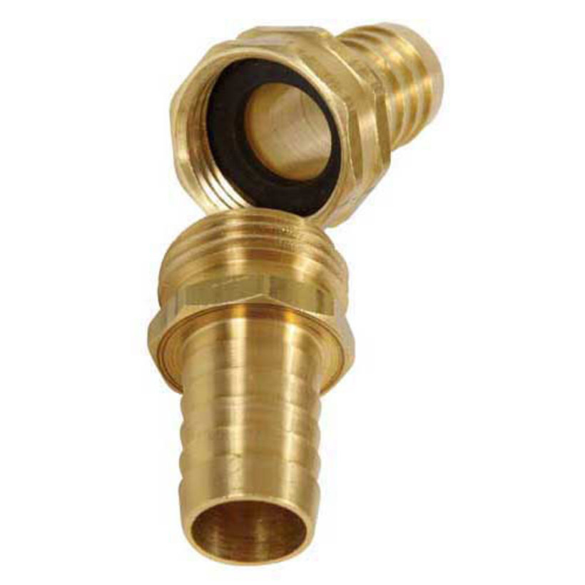22R58 Brass 5/8" Hose Coupling Set