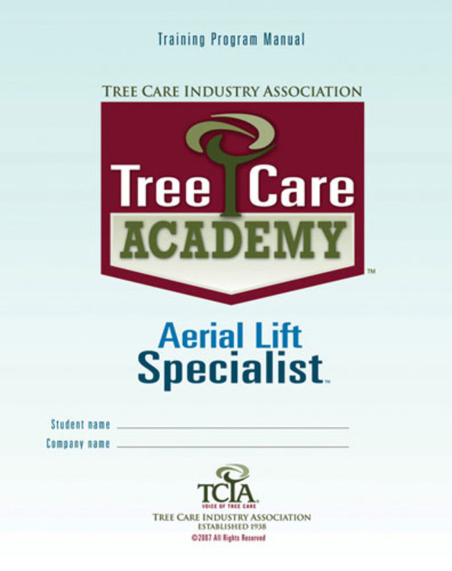 Aerial Lift Specialist Tree Care Academy