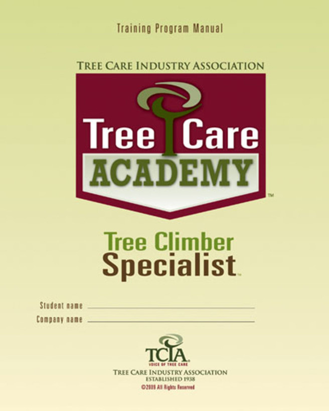 Tree Climber Specialist Tree Care Academy