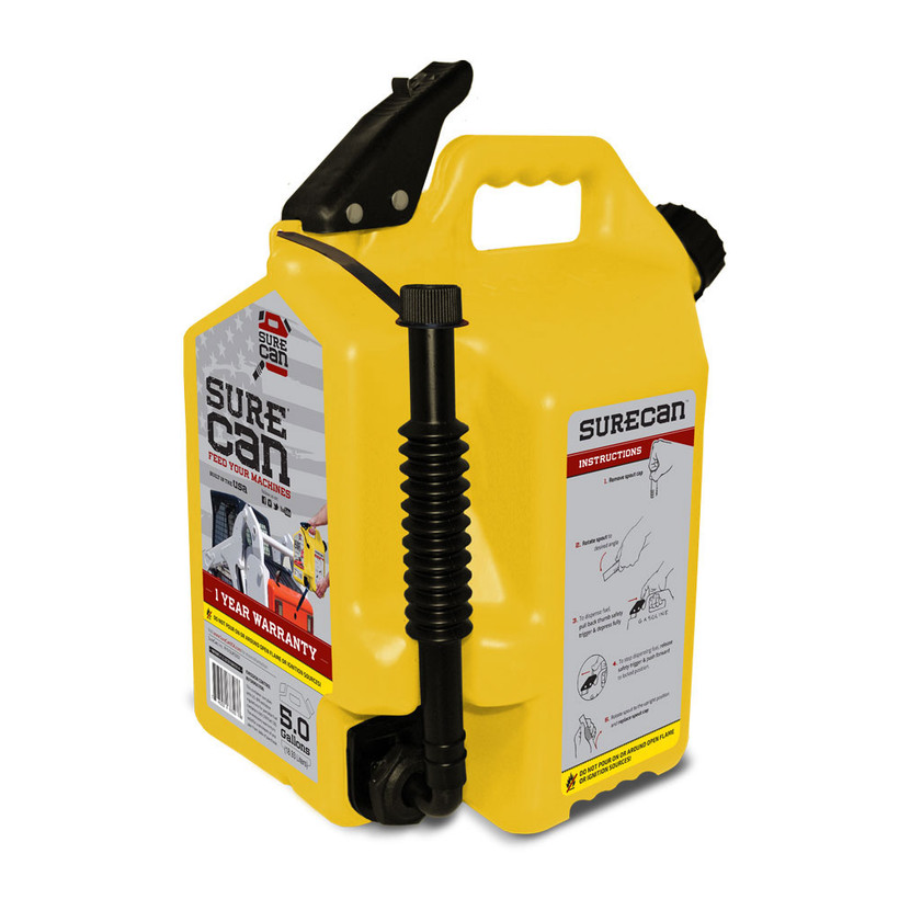 5 Gal SureCan Yellow Diesel Can