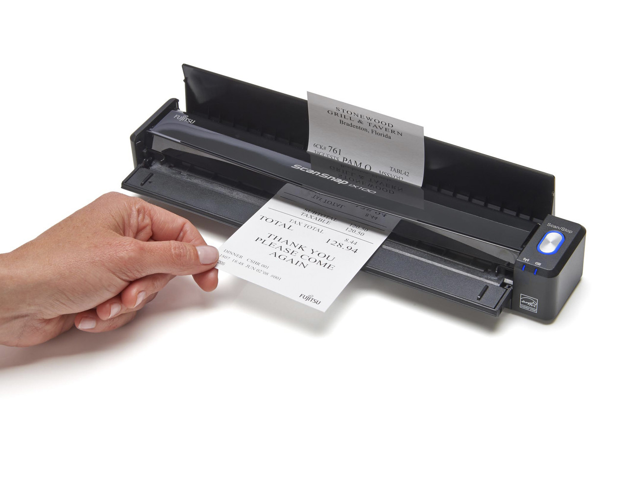 富士通 - ScanSnap ix100 ScanSnap iX100 - Portable Mobile Scanner - Ricoh Scanners