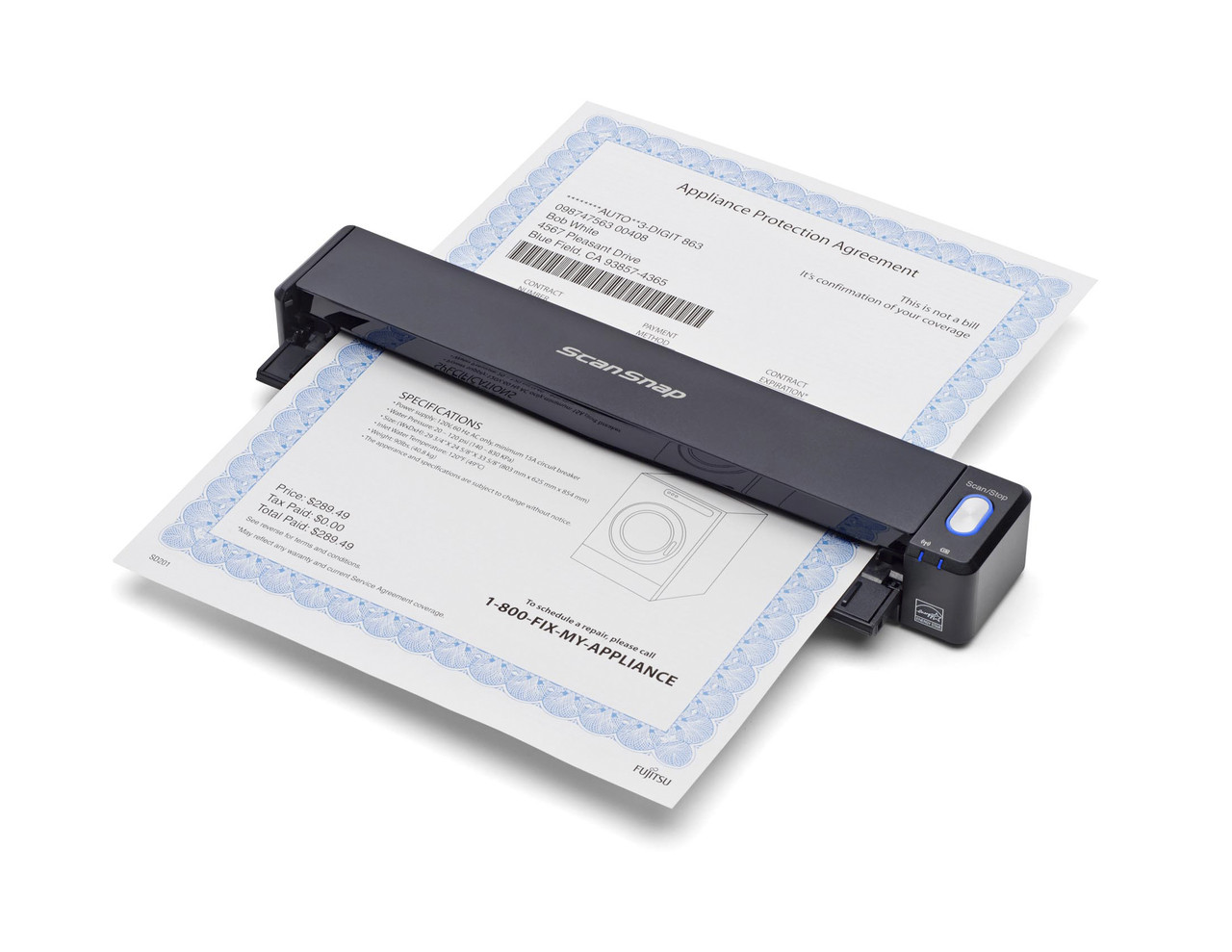 スキャナー ScanSnap iX100 ScanSnap iX100 - Portable Mobile Scanner - Ricoh Scanners