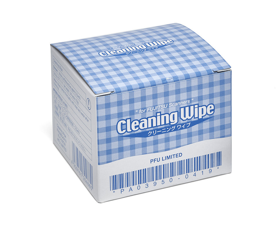 Scanner Cleaning Wipes: 3x3 Inch Moistened Wipes | PFU Ricoh Store