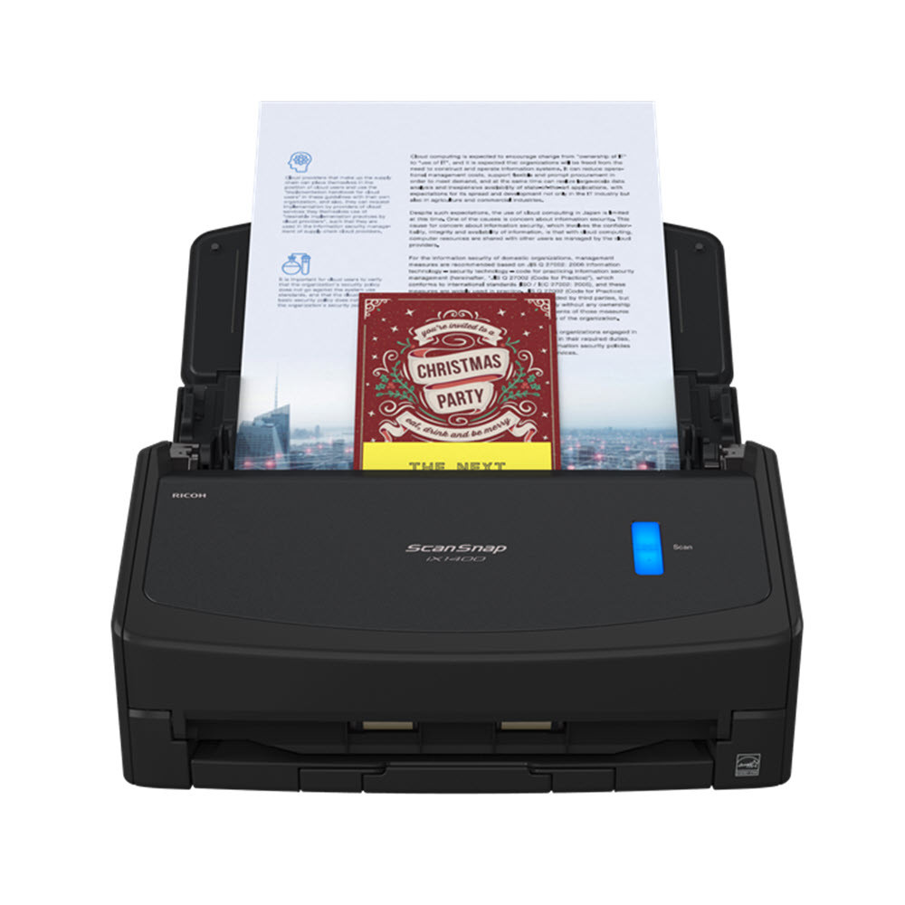 ScanSnap iX1400 Classic One-Touch Button Scanner for PC and Mac