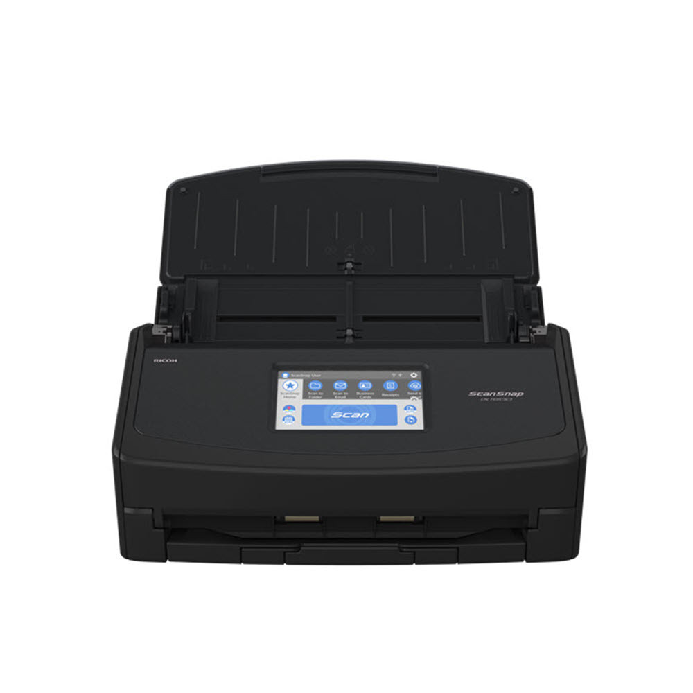 ScanSnap iX1600 Touch Screen Scanner for PC and Mac (Black)