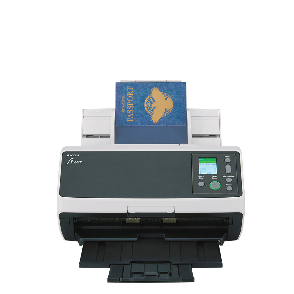 fi-8170 Premium Bundle Color Duplex Document Scanner