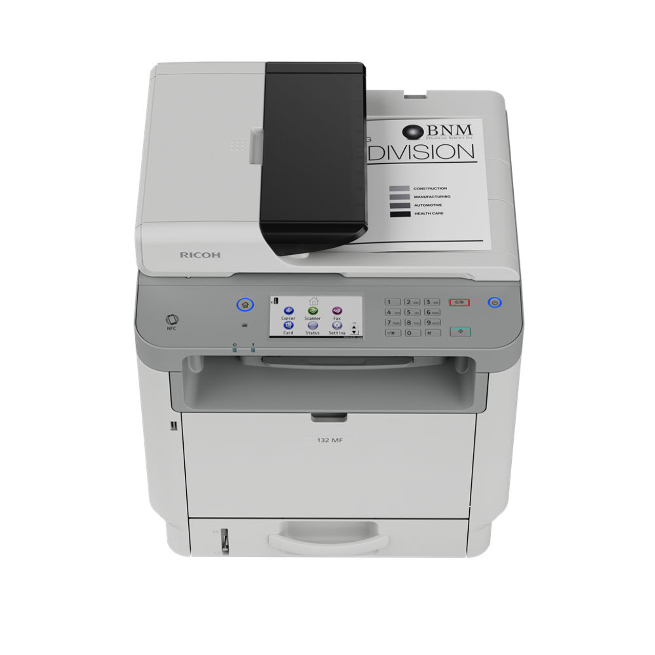 Ricoh Black and White Multifunction Laser Printer 132 MF
