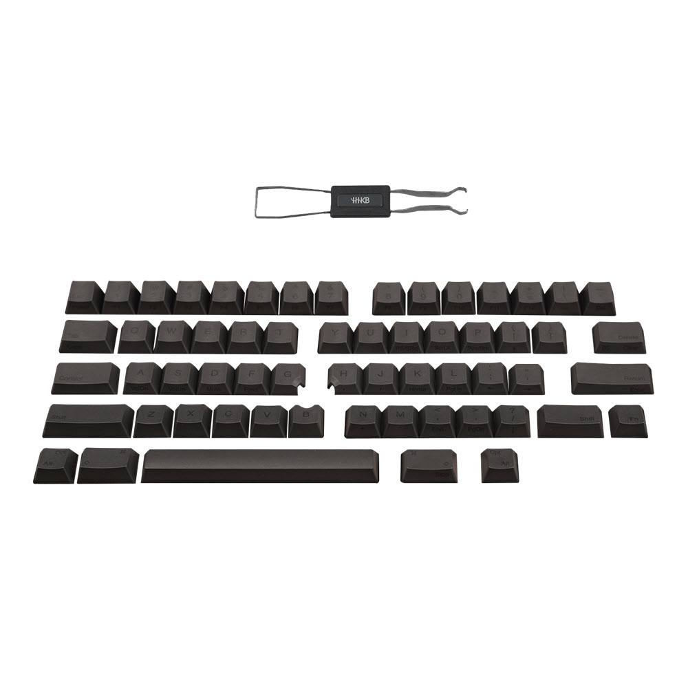 Buy the HHKB Studio Stamped Full Keycap Set (Charcoal) | PFU Ricoh
