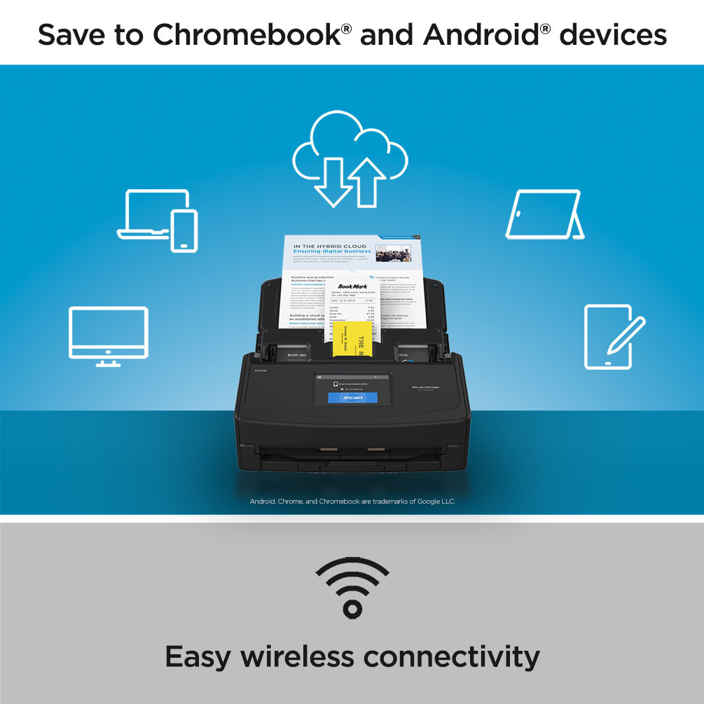 ScanSnap iX1600 Chromebook Edition at the PFU Ricoh Store