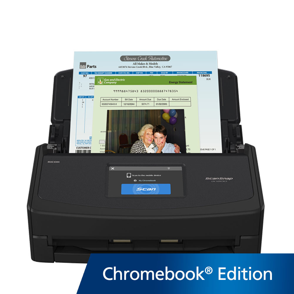 ScanSnap iX1600 Chromebook Edition at the PFU Ricoh Store 