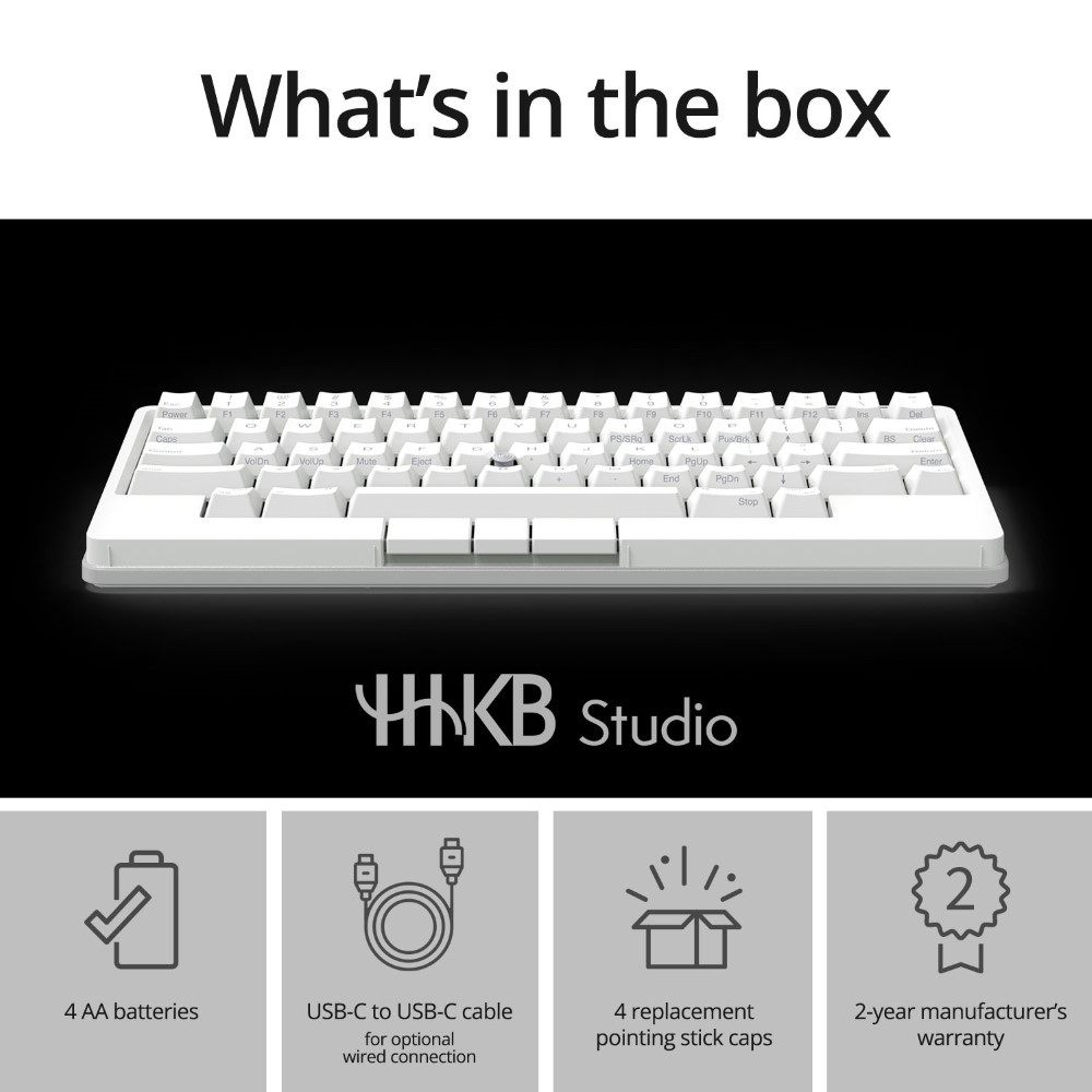 Buy the HHKB Studio Snow here | PFU Ricoh Store