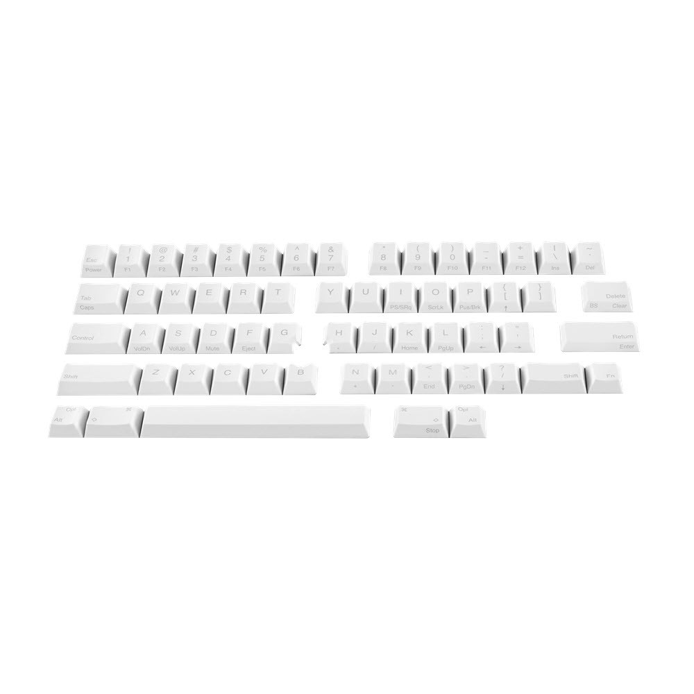 Buy the HHKB Studio Snow Gray Stamped Full Keycap Set (Snow