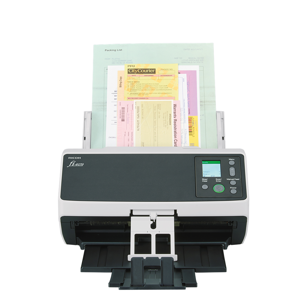 fi-8170 Deluxe Bundle Color Duplex Document Scanner | PFU Ricoh Store