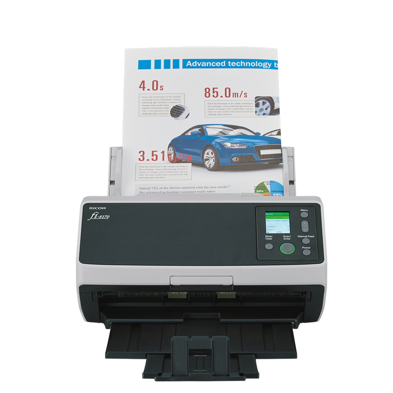 fi-8170 Deluxe Bundle Color Duplex Document Scanner | PFU