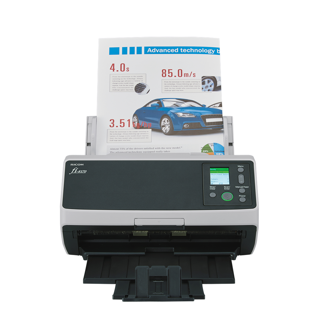 fi-8170 Deluxe Bundle Color Duplex Document Scanner | PFU Ricoh Store