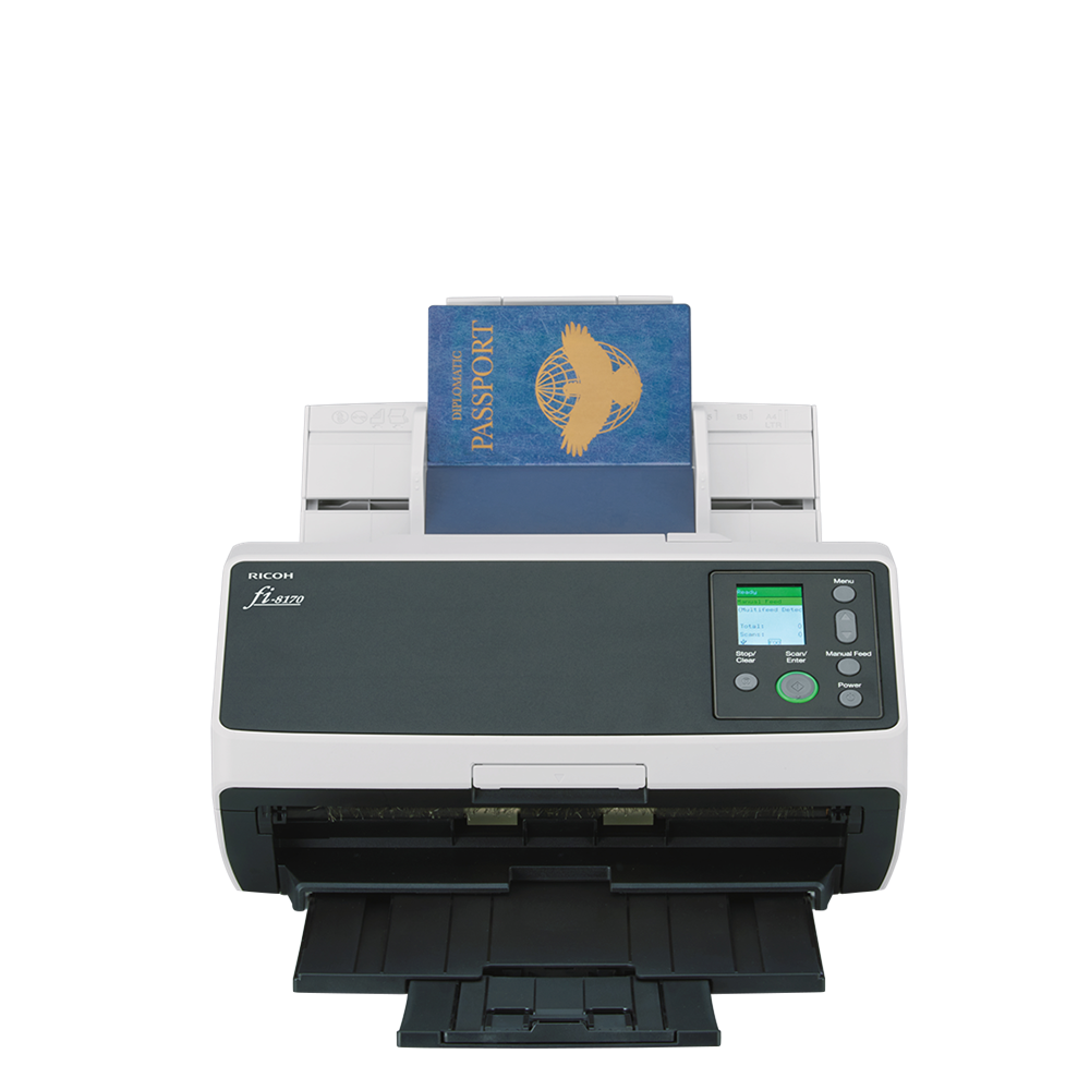 fi-8170 Deluxe Bundle Color Duplex Document Scanner | PFU Ricoh Store