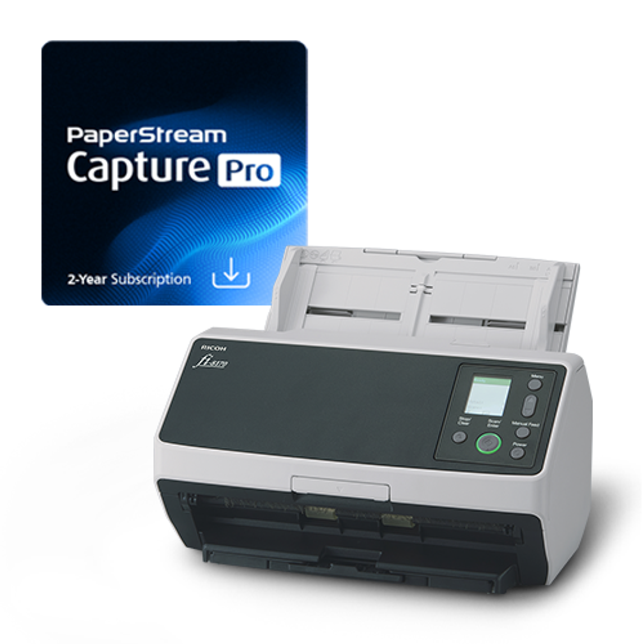 fi-8170 Deluxe Bundle Color Duplex Document Scanner | PFU