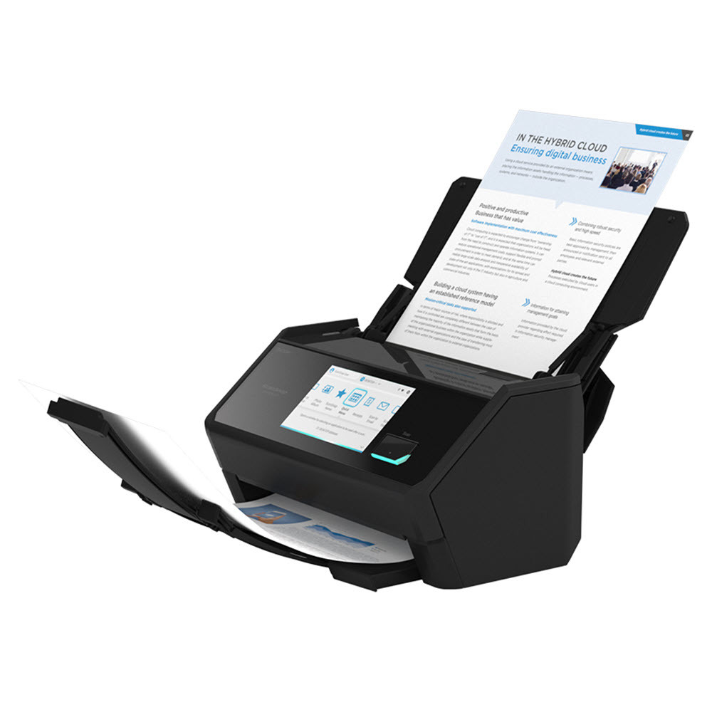 ScanSnap iX2500, Black | WiFi Document Scanner with Cloud