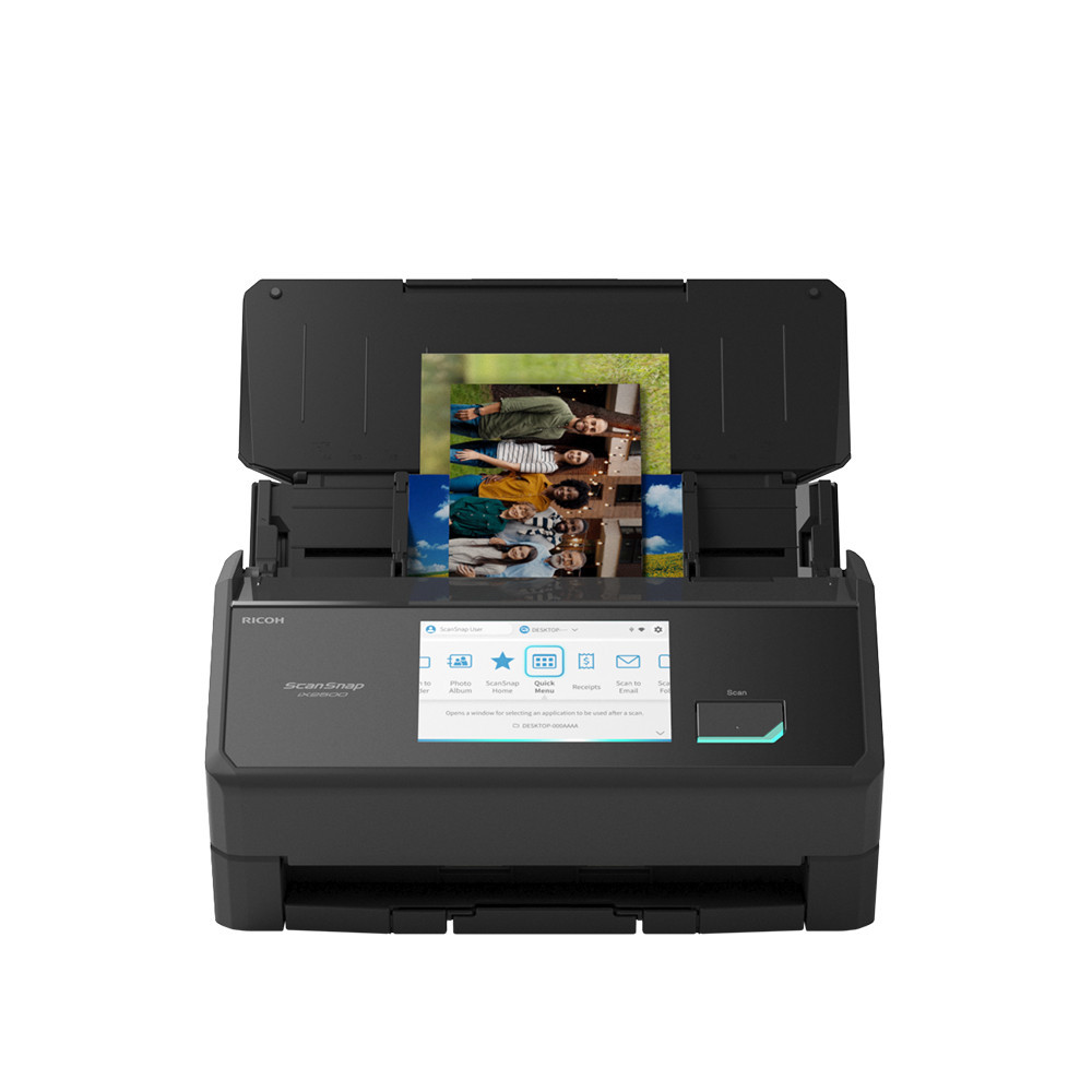 ScanSnap iX2500 Scanner, Premium Bundle, 4-Year Depot Warranty