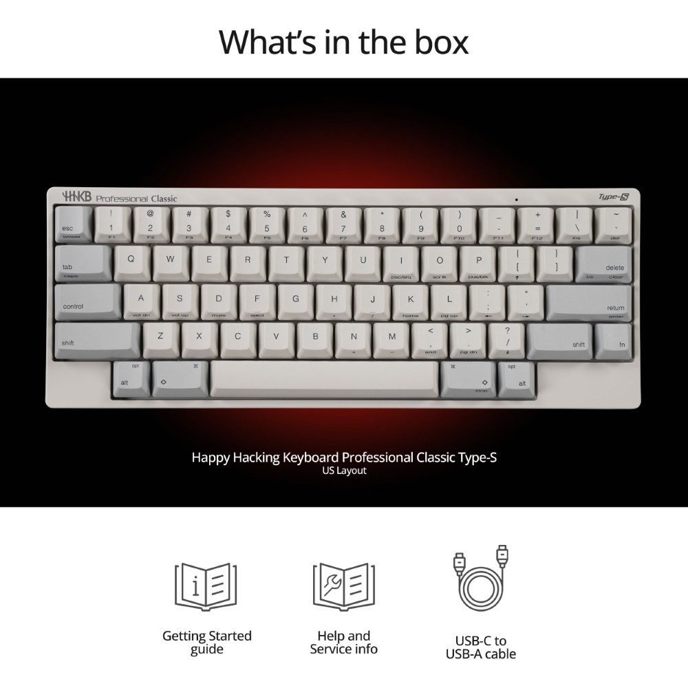HHKB Snow - Happy Hacking Keyboard (Snow White) Professional