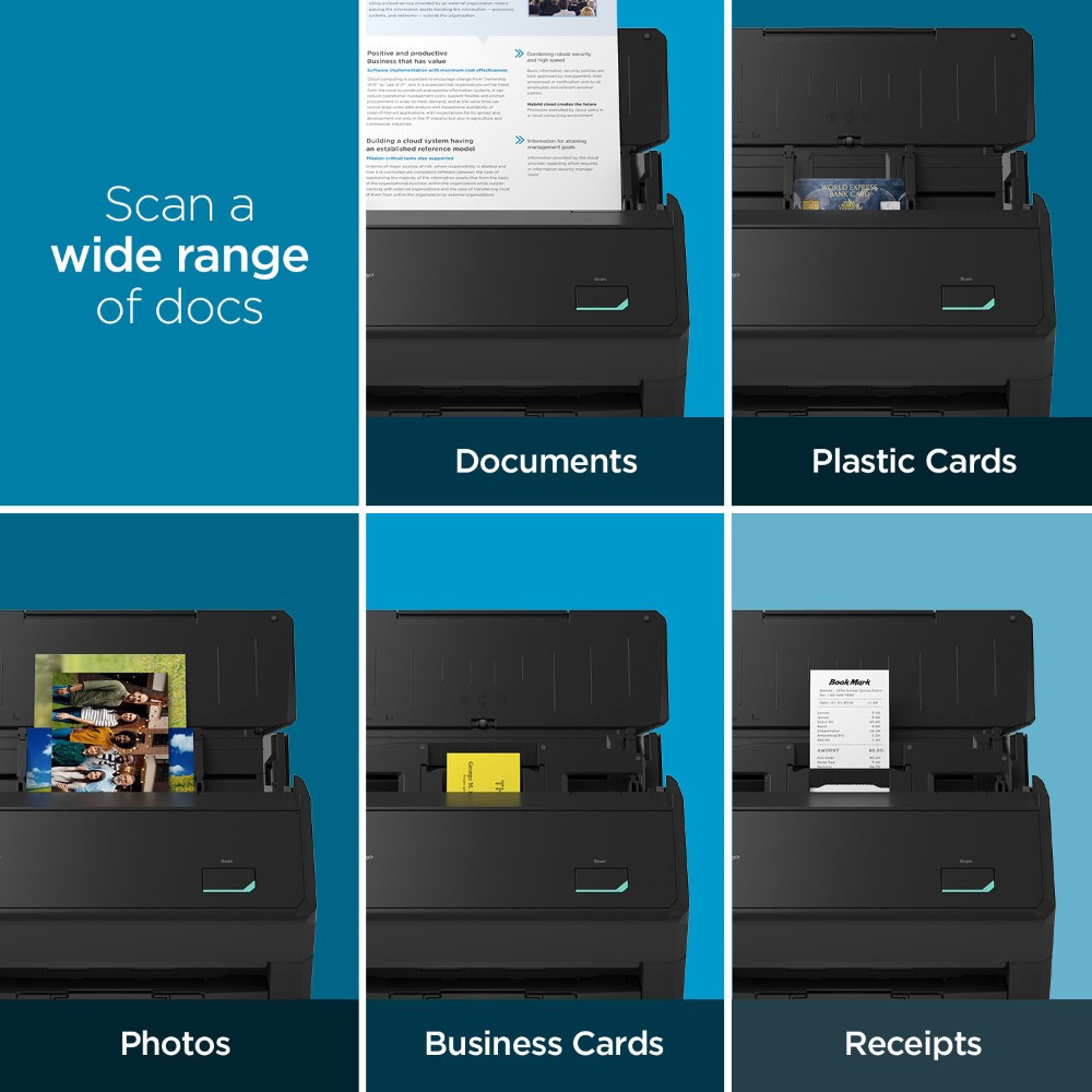 Buy the ScanSnap iX2400 | Touchscreen Document Scanner for Mac