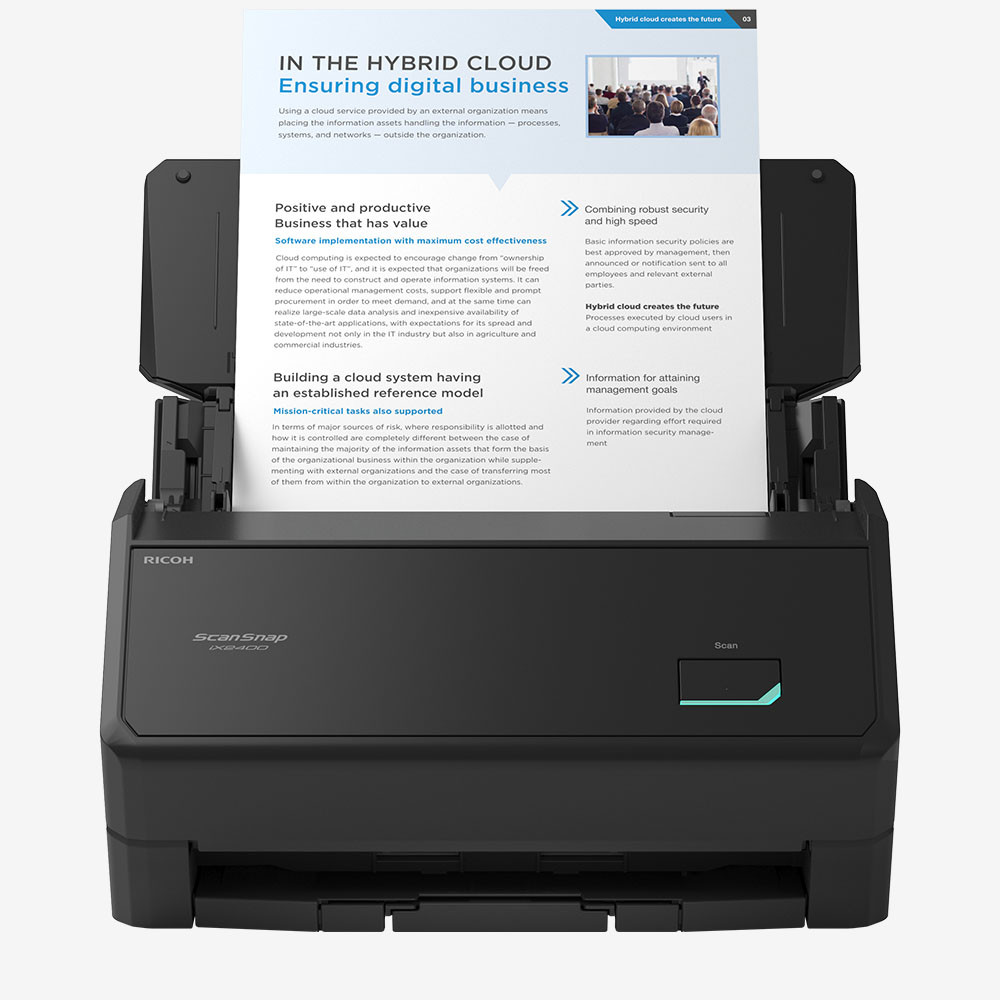 Buy the ScanSnap iX2400 | Touchscreen Document Scanner for Mac