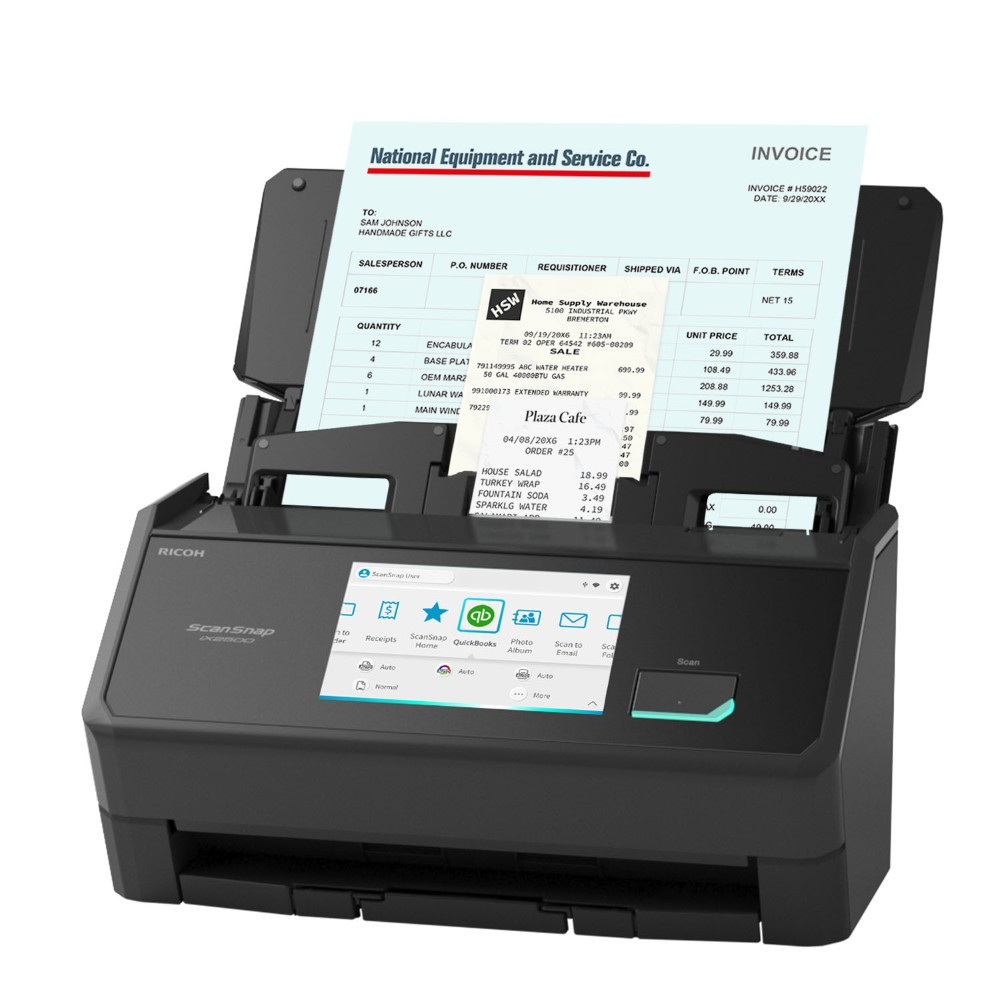 Buy the ScanSnap iX2500 Receipt Edition | Touchscreen Document
