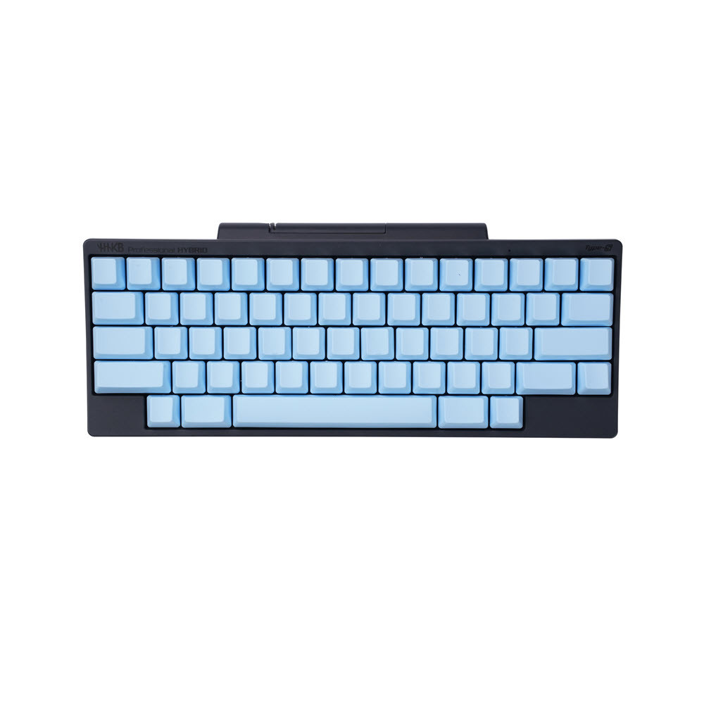 Happy Hacking Keyboard (HHKB) Pro Sky Blue Blank Key Top Set | PFU