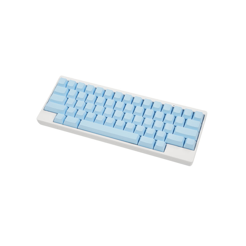 Happy Hacking Keyboard (HHKB) Pro Sky Blue Blank Key Top Set | PFU