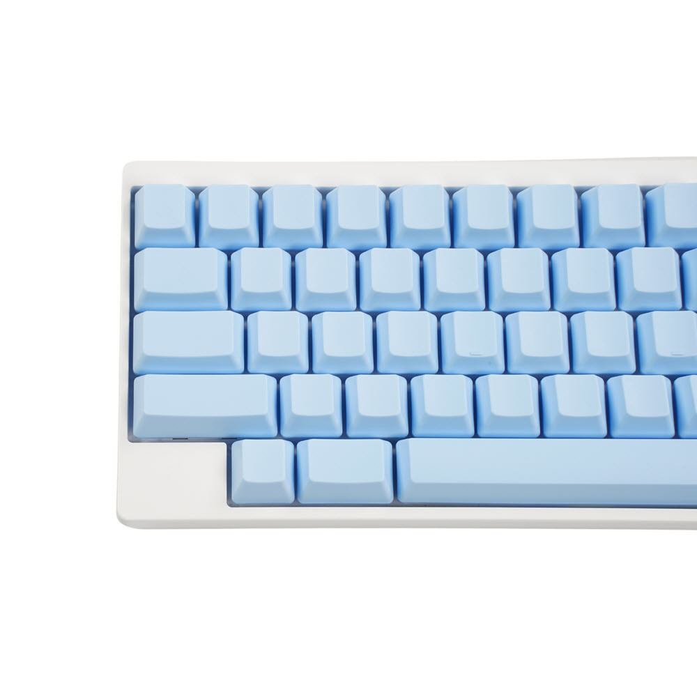 Happy Hacking Keyboard (HHKB) Pro Sky Blue Blank Key Top Set | PFU