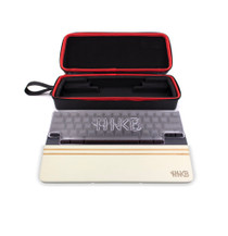 Happy Hacking Keyboard (HHKB) Pro Travel Bundle - Carrying Case, Lid & Wrist Rest Ivory