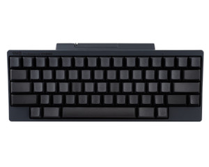 HHKB Professional HYBRID wireless keyboard in white with blank keycaps and Topre switches, customizable layout