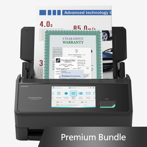 ScanSnap iX2500 Premium Bundle Scanner with 4-Year Depot Warranty ScanSnap iX2500 Premium Bundle Scanner with 4-Year Depot Warranty