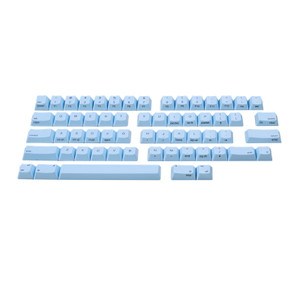 Happy Hacking Keyboard Sky Blue Stamped Full Key Top Set