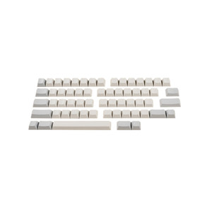 Happy Hacking Keyboard White Blank Full Key Top Set