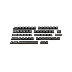 Happy Hacking Keyboard Charcoal Blank Full Key Top Set